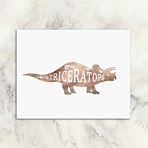 Dinosaur Wall Art Set - 6 Prints