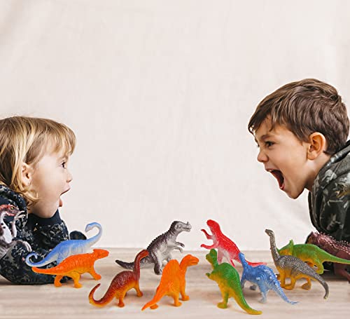 39-piece Assorted Mini Dinosaur Figures for Gifts & Party