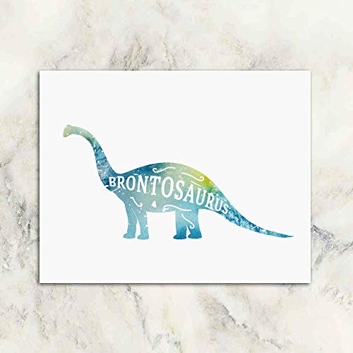 Dinosaur Wall Art Set - 6 Prints