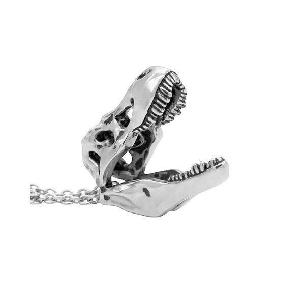 Controse Mini T-Rex Skull Dinosaur Necklace