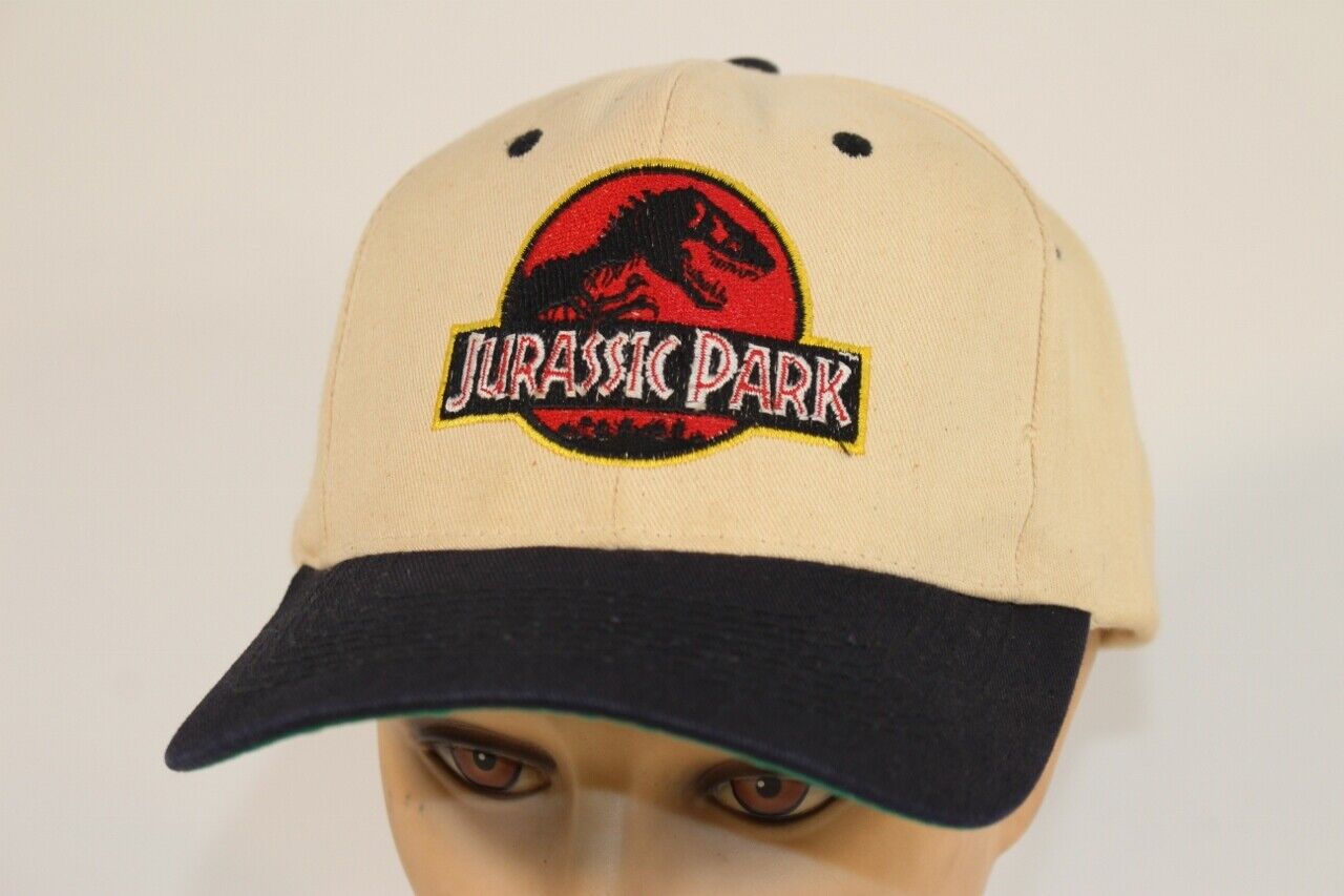 VTG Jurassic Park Movie Promo 90s Dinosaur Snapback Hat Cap