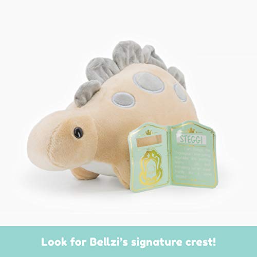 Bellzi Stegosaurus Cute Stuffed Animal Plush Toy - Adorable Soft Dinosaur Toy Plushies and Gifts - Perfect Present for Kids, Babies, Toddlers - Steggi