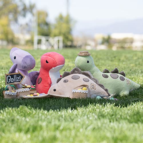 Bellzi Stegosaurus Cute Stuffed Animal Plush Toy - Adorable Soft Dinosaur Toy Plushies and Gifts - Perfect Present for Kids, Babies, Toddlers - Steggi