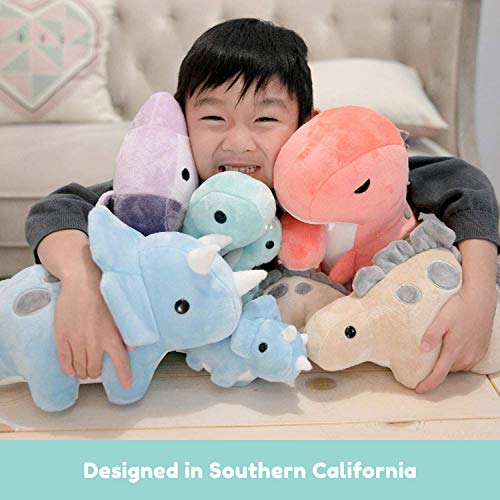 Bellzi Stegosaurus Cute Stuffed Animal Plush Toy - Adorable Soft Dinosaur Toy Plushies and Gifts - Perfect Present for Kids, Babies, Toddlers - Steggi