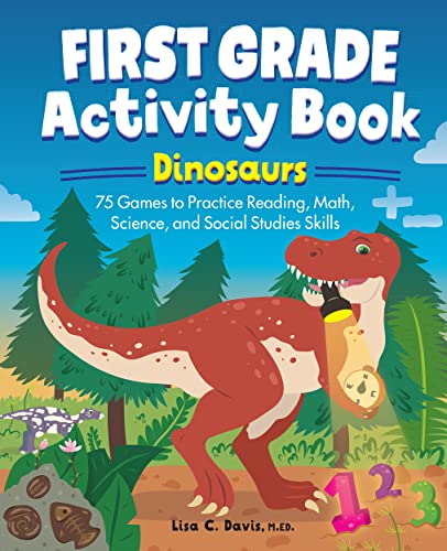 Dinosaur Activity Book for First Graders