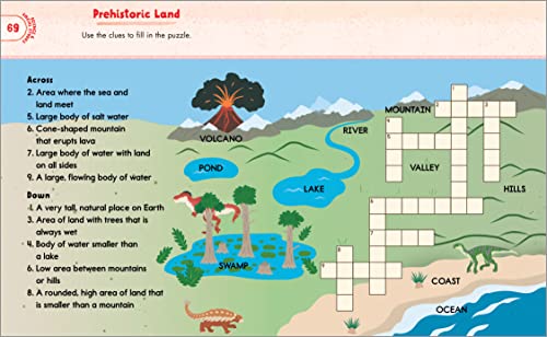 Dinosaur Activity Book for First Graders