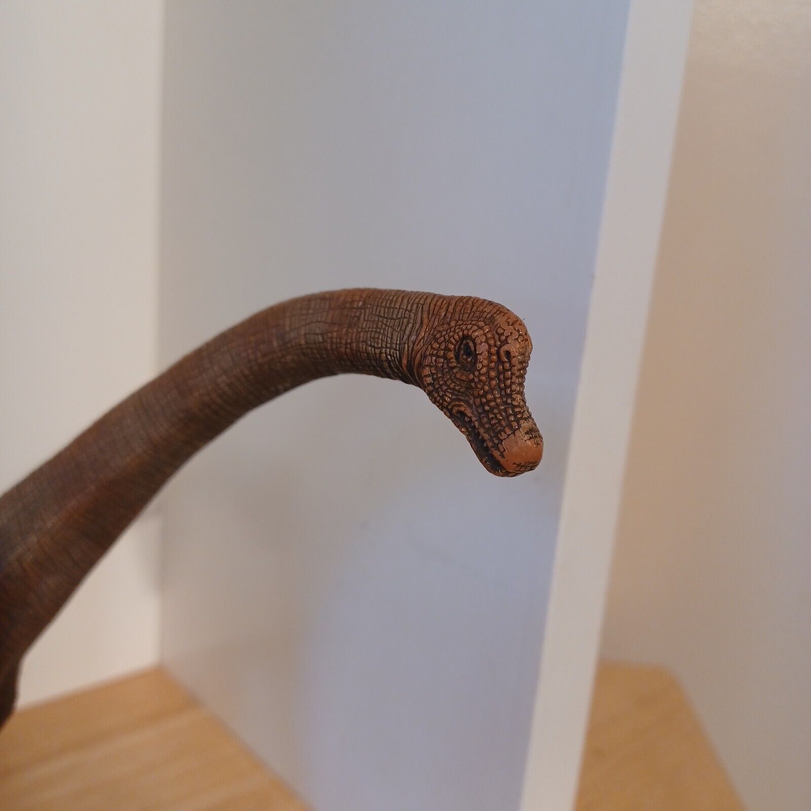Schleich 2011 Brachiosaurus D-73527 Dinosaur Figure Brown Orange
