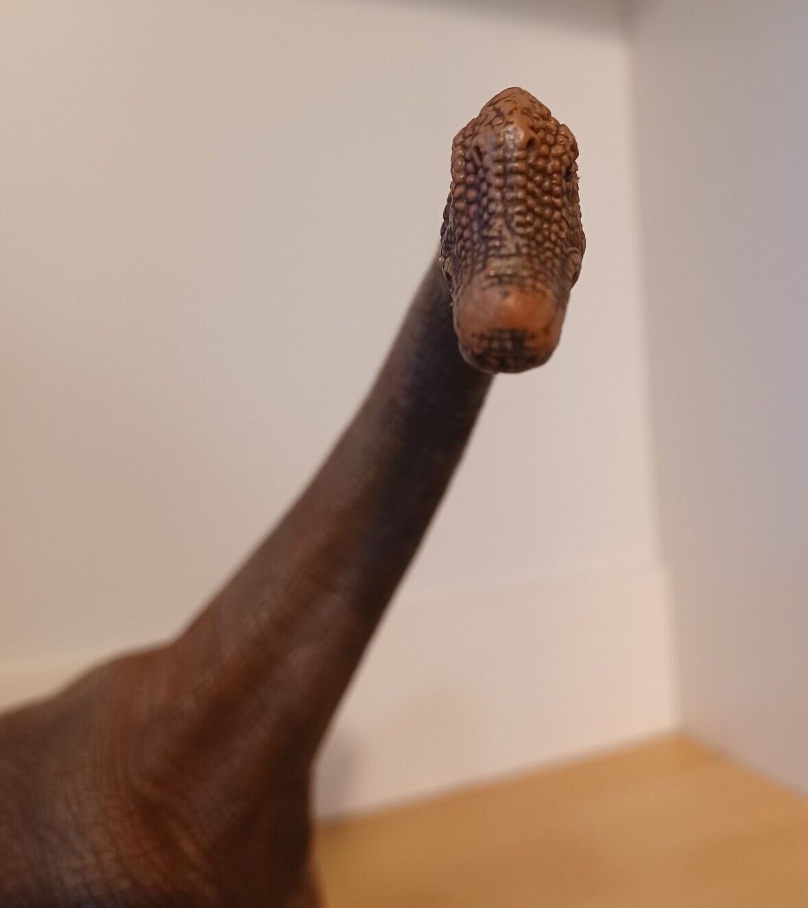 Schleich 2011 Brachiosaurus D-73527 Dinosaur Figure Brown Orange