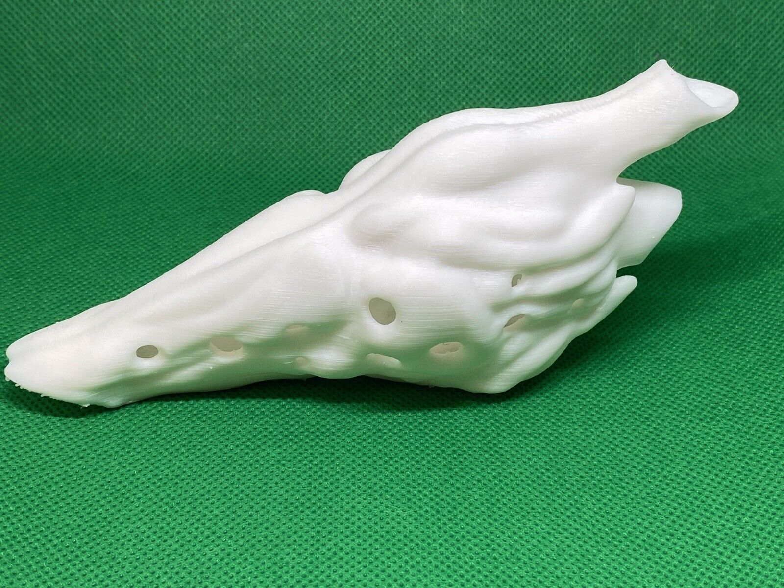 Jurassic Park Functional Velociraptor Resonating Chamber 3D Printed