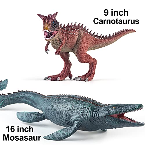 6 Realistic Dinosaur Toy Pack for Kids