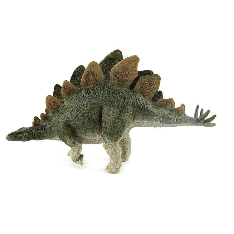 Jurassic Realistic Stegosaurus Dinosaur Model 6.7" Long Figure For Kids Toy Gift
