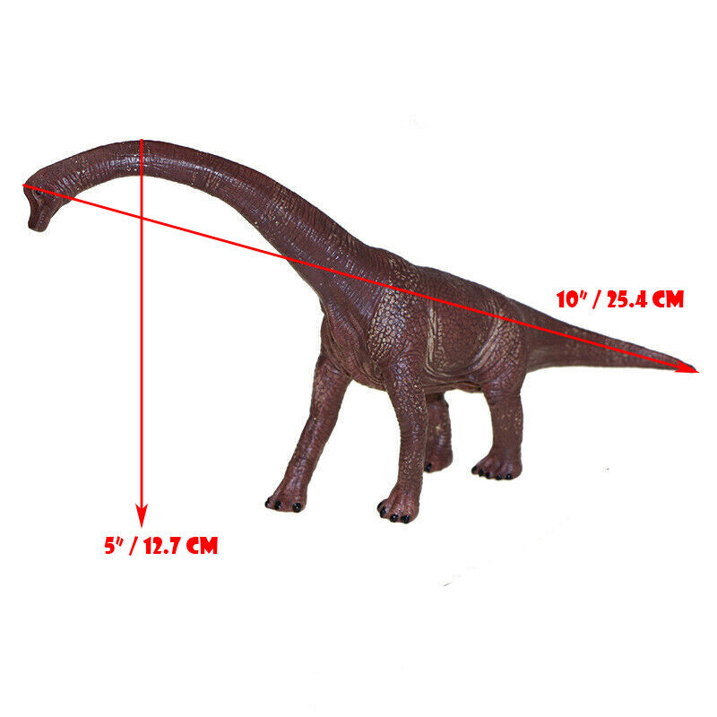 Realistic 10" Brachiosaurus Dinosaur Figurine Toy