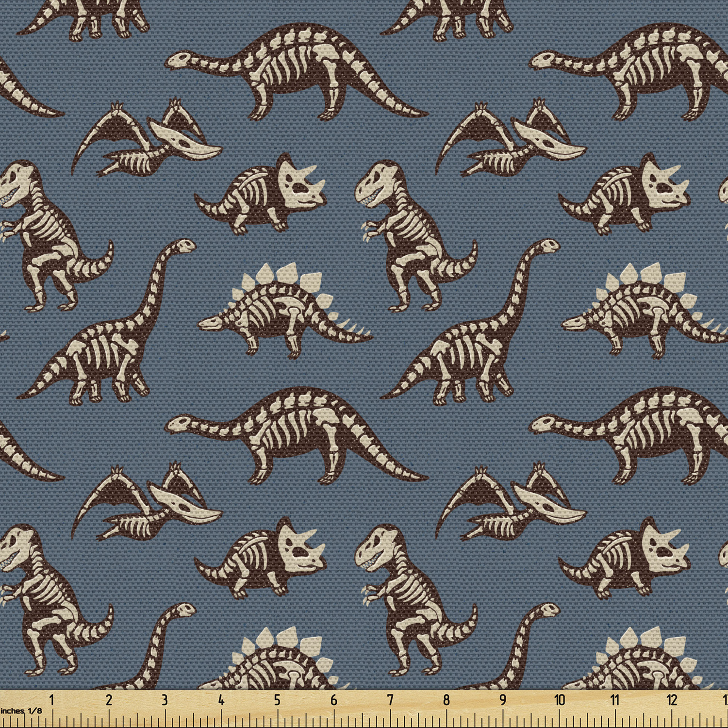 Dino-print Fabric for Home Decor