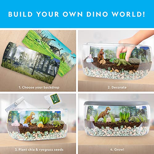 Light Up Dinosaur Terrarium Kit for Kids