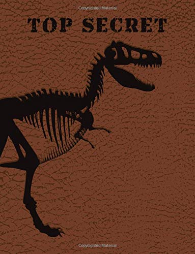T-Rex Fossil Notebook - 120 Lined Pages