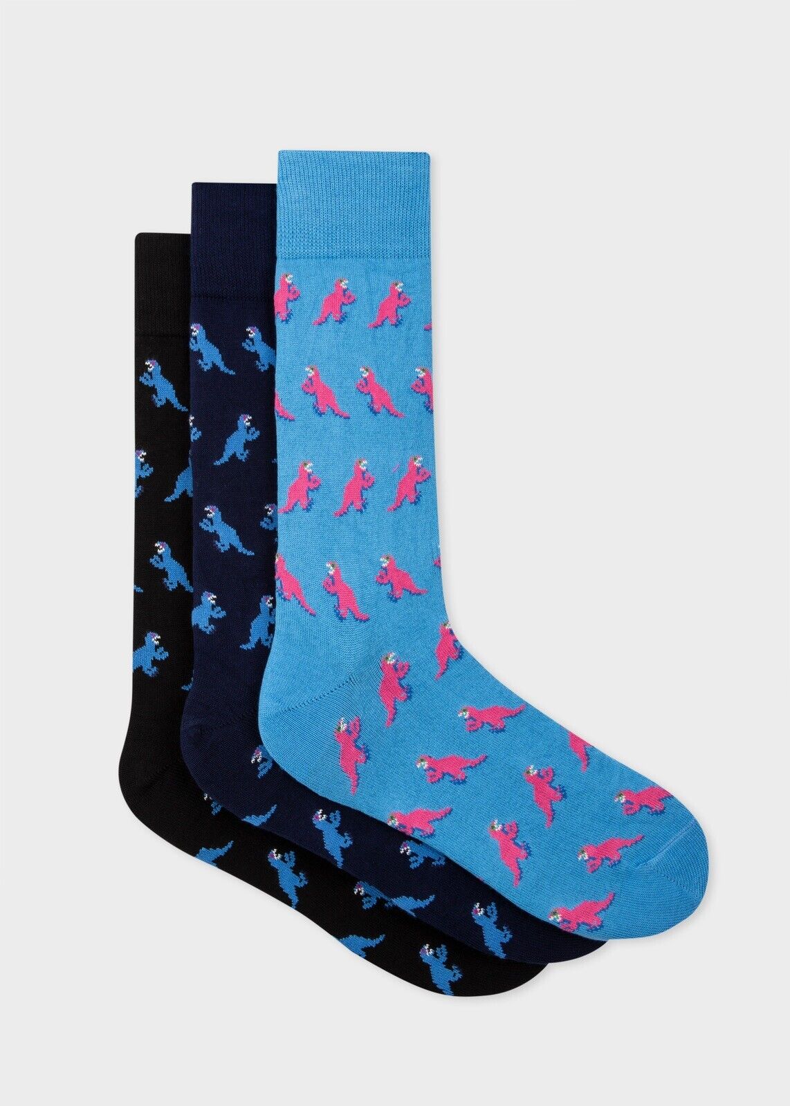 Dinosaur-themed Paul Smith socks, 3-pack