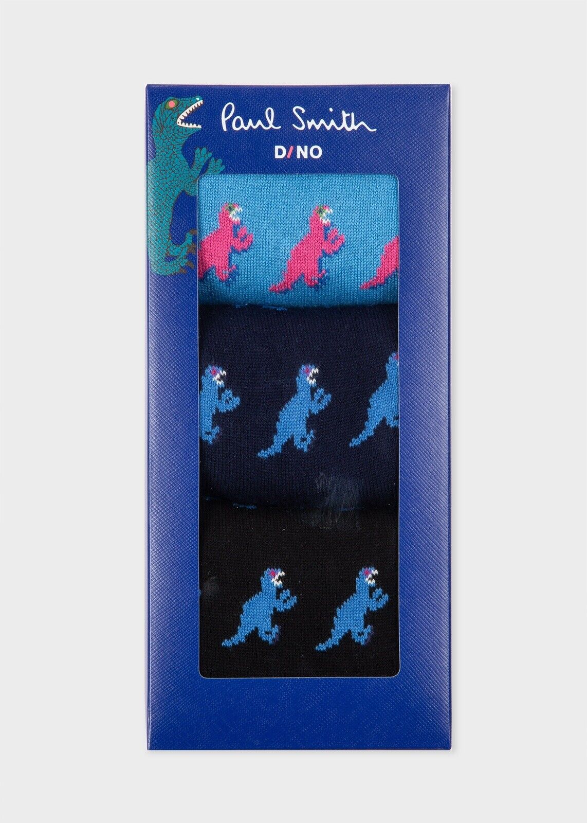 Dinosaur-themed Paul Smith socks, 3-pack