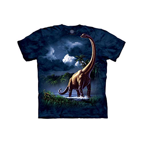 The Mountain Brachiosaurus Child T-Shirt, Blue, Medium