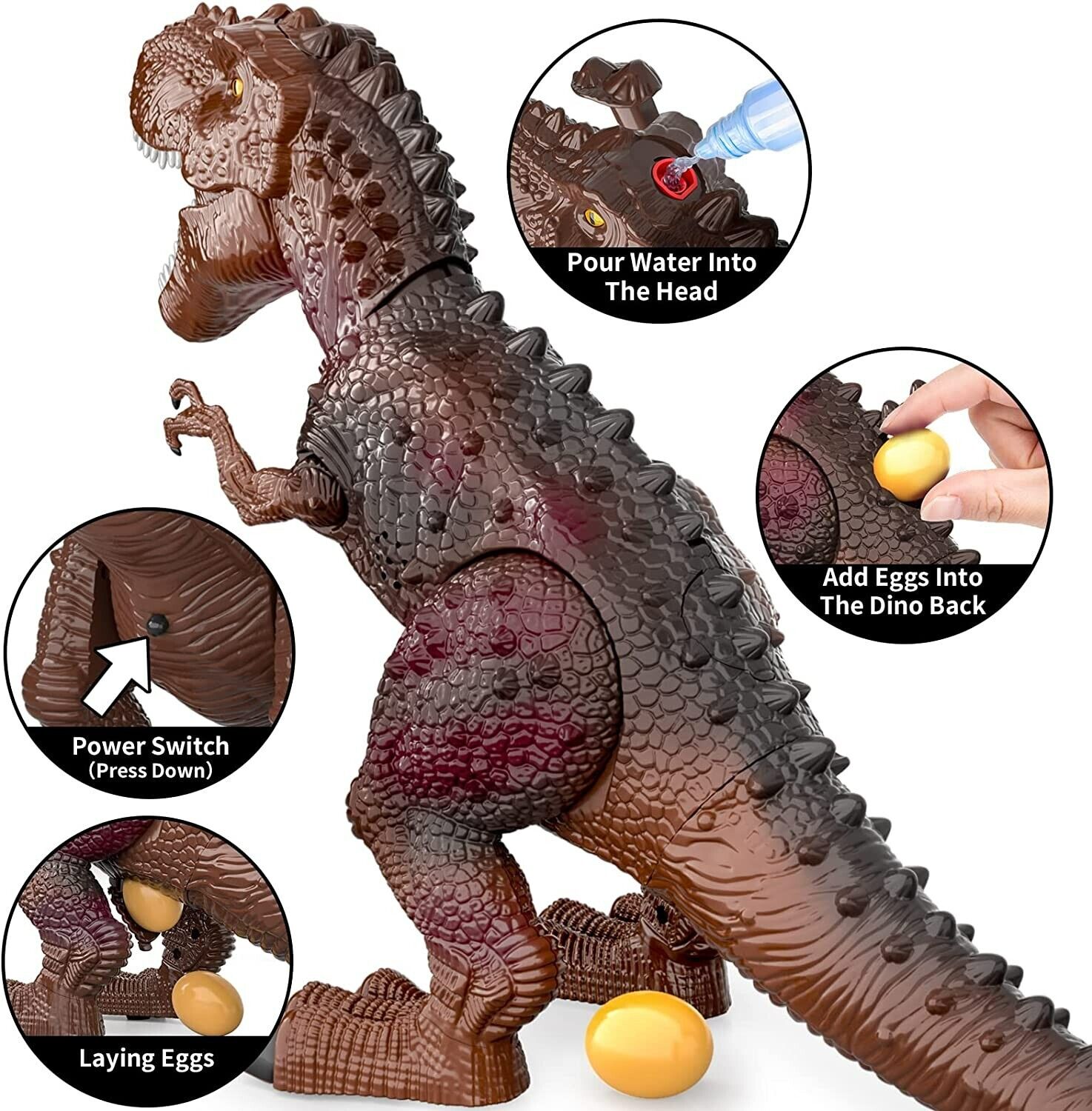 Jurassic Dino Toys for Boys 4-7