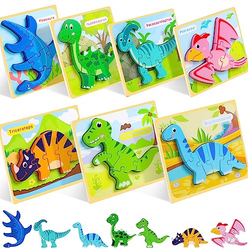 Dinosaur Puzzles for Toddlers & Kids