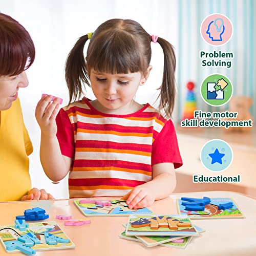 Dinosaur Puzzles for Toddlers & Kids