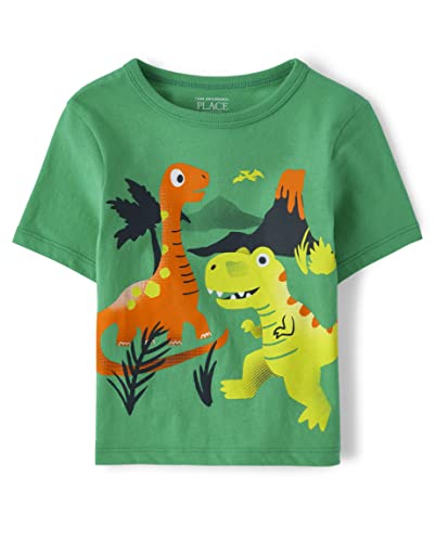 Kids Dino Volcano Tee - 3T