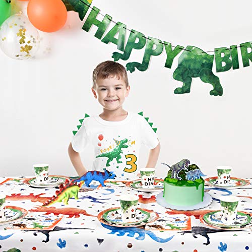 3 Year Old Dinosaur Birthday Shirt