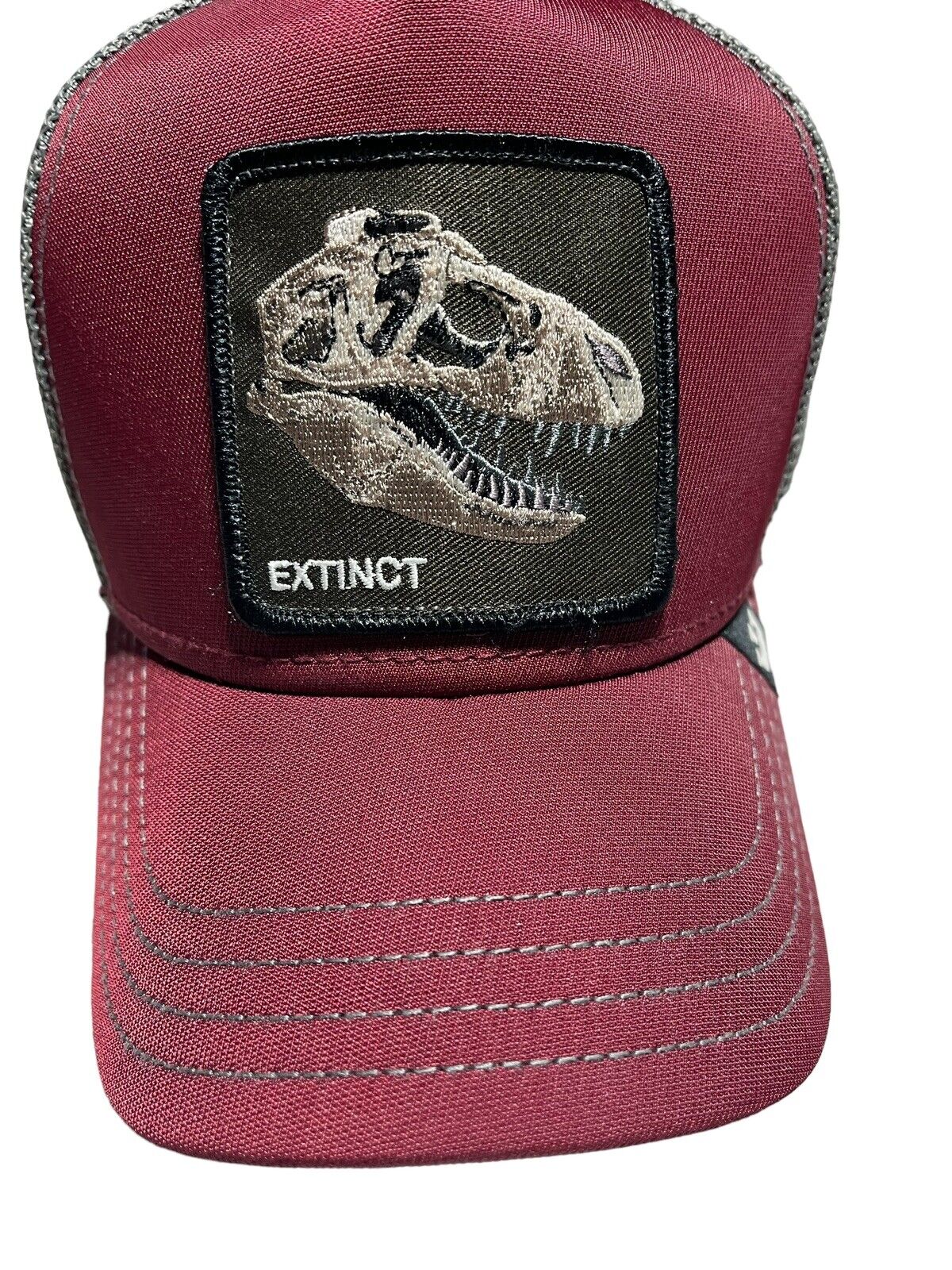 Maroon Dinosaur Trucker Hat by Goorin Bros