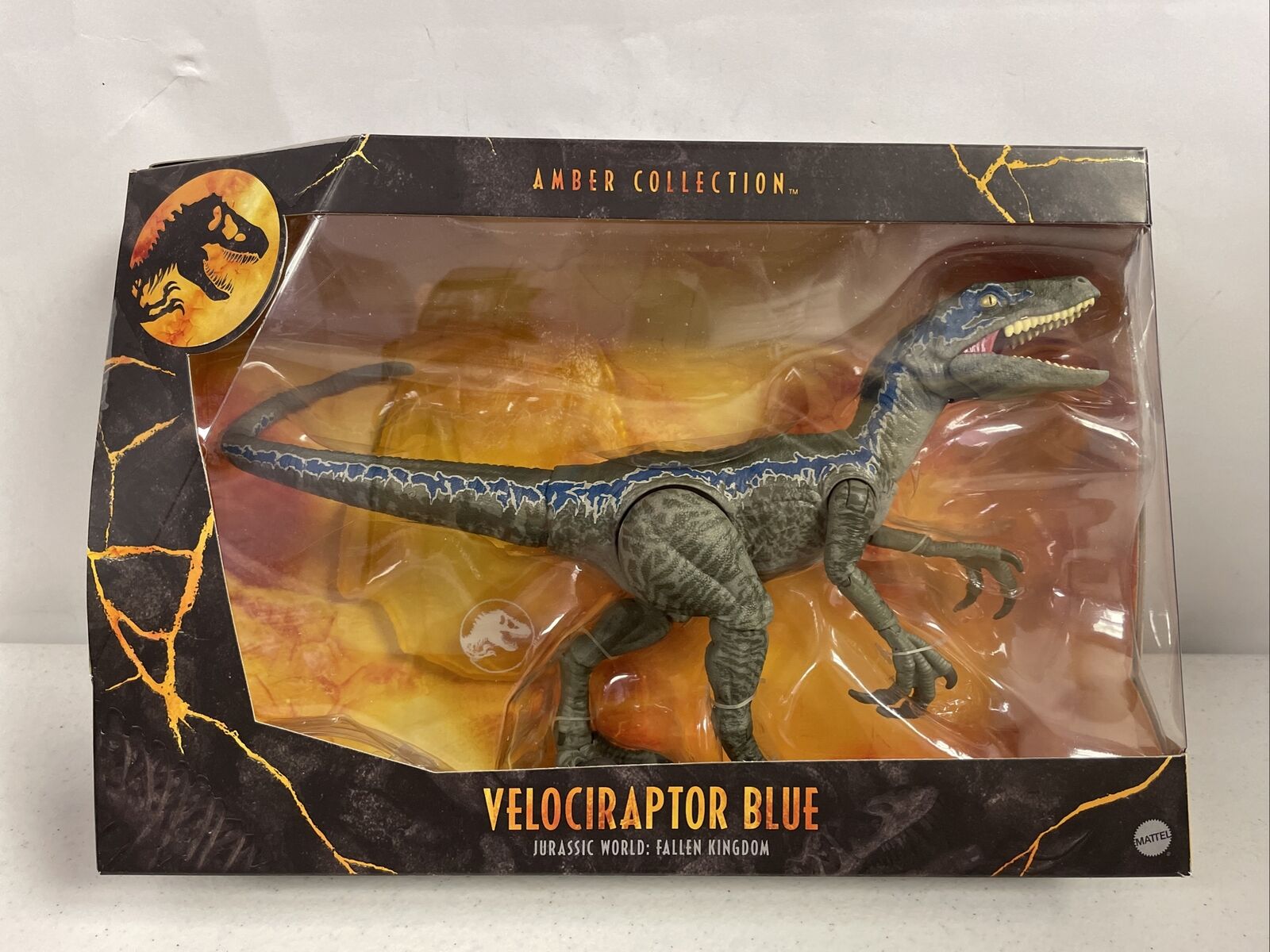 Jurassic World 6" Velociraptor Blue with Torn Tail