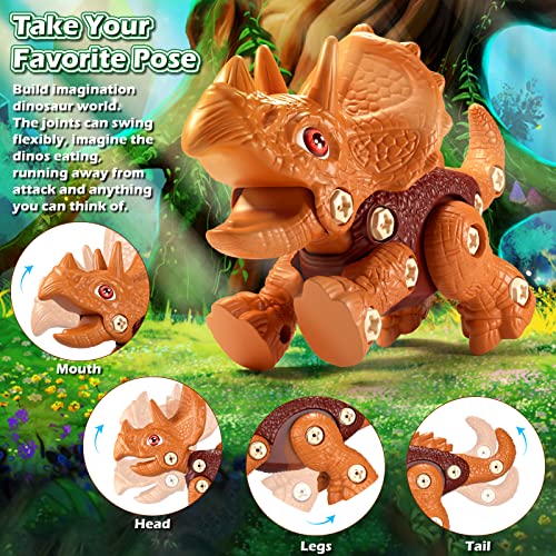 Jasonwell Dinosaur Building Toy Set - STEM Educational