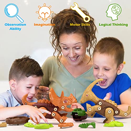 Jasonwell Dinosaur Building Toy Set - STEM Educational