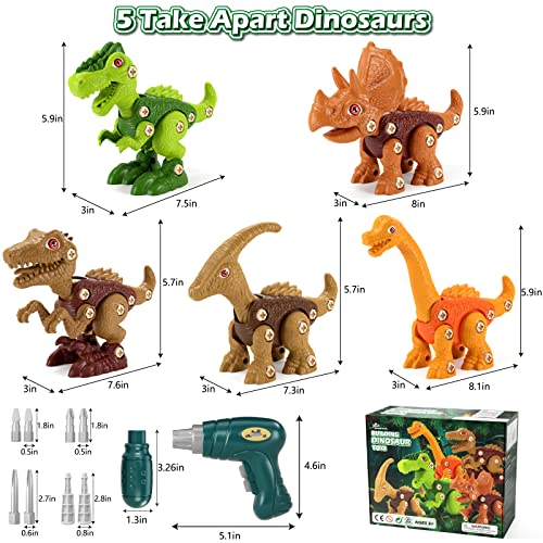 Jasonwell Dinosaur Building Toy Set - STEM Educational