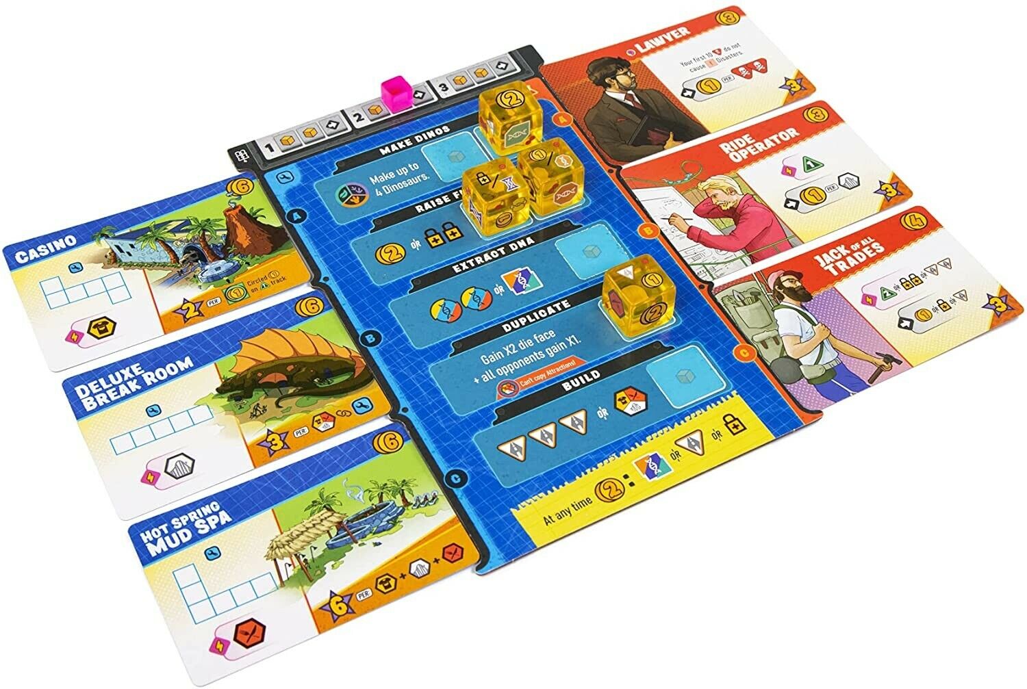 Pandasaurus Games Dinosaur Island: Rawr 'n Write Board Game