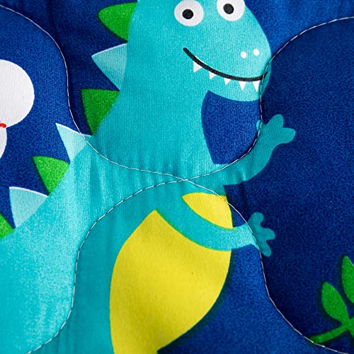 7 Piece Full Size Dinosaur Bedding Set