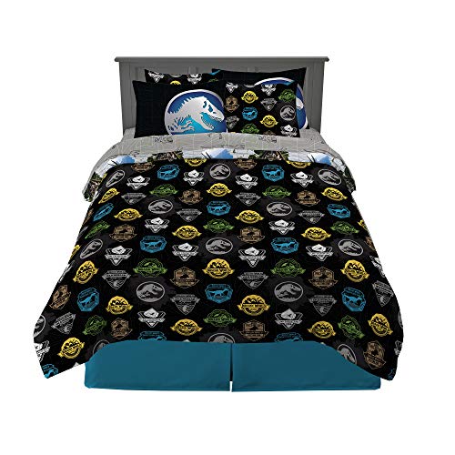 Jurassic World 7pc Full Size Bedding Set