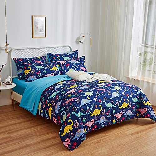 Dinosaur Full/Queen Bedding Set, Ultra Soft Microfiber