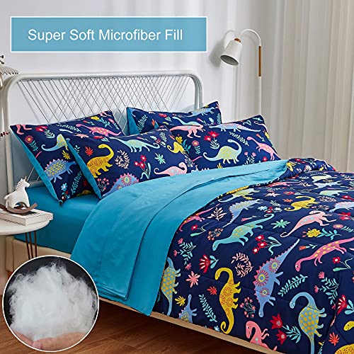 Dinosaur Full/Queen Bedding Set, Ultra Soft Microfiber