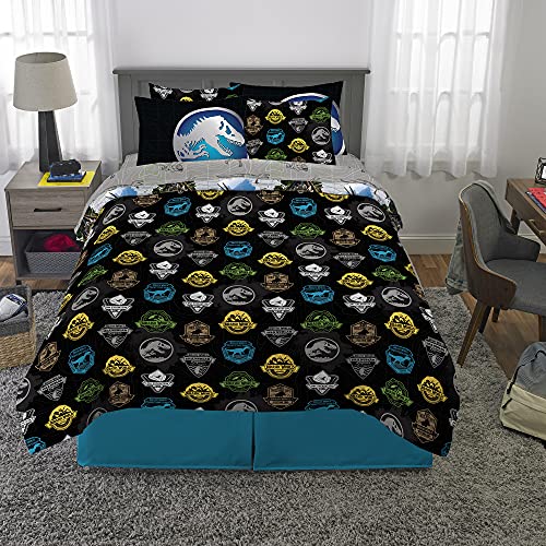 Jurassic World 7pc Full Size Bedding Set