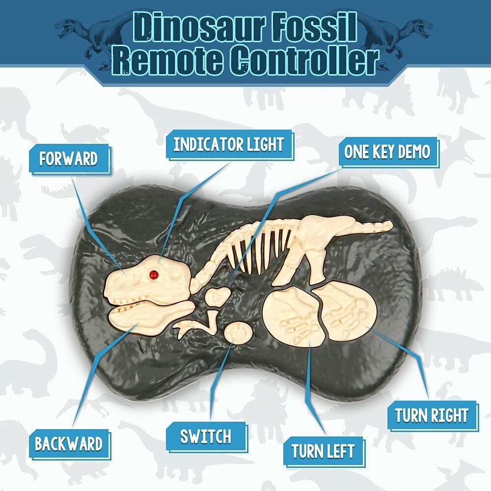 Jurassic Dinosaur Toys Remote Control Dinosaur RC Realistic Raptor Velociraptor