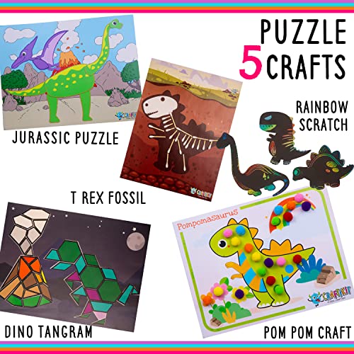 Dinosaur Crafts Kit for Toddlers and Kids
