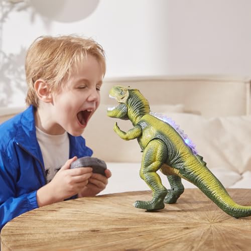 Remote Control T-Rex Dinosaur with Light & Sound