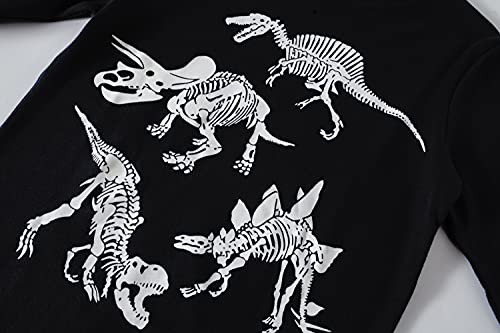 Glow-in-the-Dark Dinosaur Pajama Set for Boys