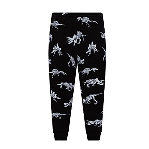 Glow-in-the-Dark Dinosaur Pajama Set for Boys