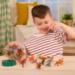 Assorted Miniature Dinosaur Toy Figures - 60 pcs