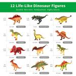Realistic Dinosaur Figures with Sound Book for Kids