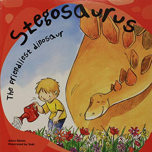 Friendly Stegosaurus Dinosaur Book by Anna Obiols