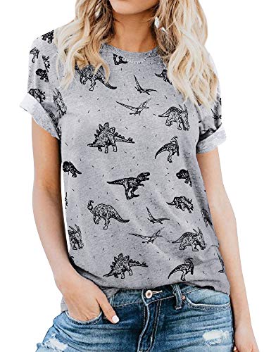 Cute Women's Dinosaur Hoodie Sweatshirt