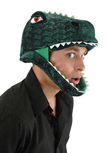 Plush T-Rex Hat Standard Green