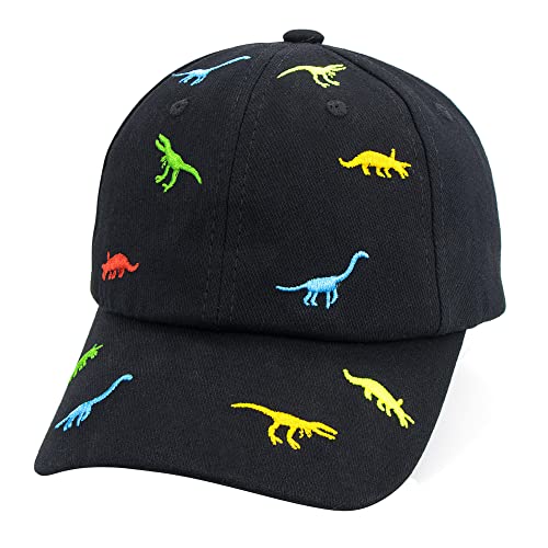 Note: 7 words, including the word "Toddler," which may be important for targeting the right audience. If this is not important, the title can be shortened to "Dinosaur Embroidered Baseball Cap