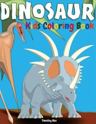 Dino Coloring Book for Boys, Age 4-8